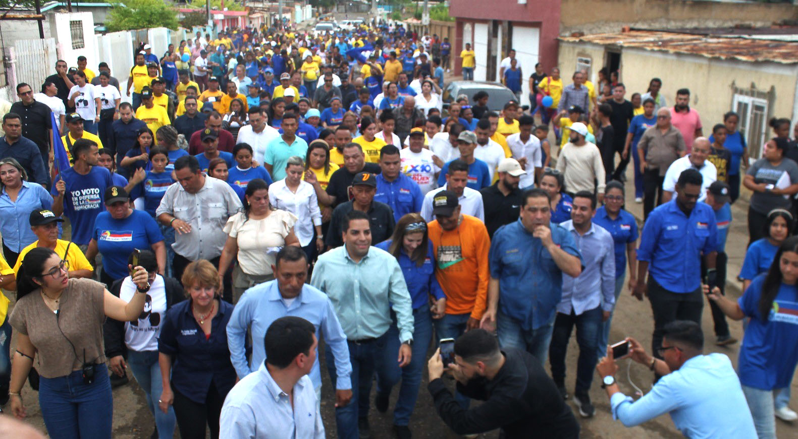 Un río de esperanza se desbordó en Maracaibo por el Zulia y Venezuela