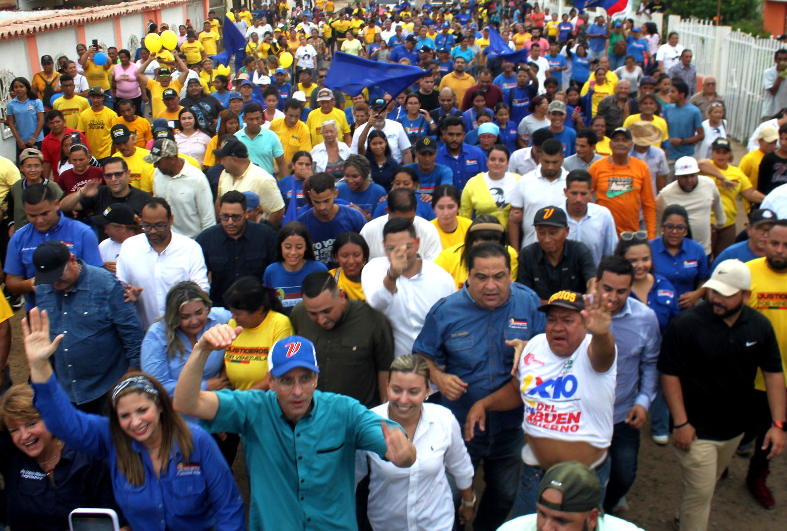 Un río de esperanza se desbordó en Maracaibo por el Zulia y Venezuela