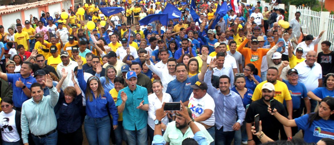 Un río de esperanza se desbordó en Maracaibo por el Zulia y Venezuela