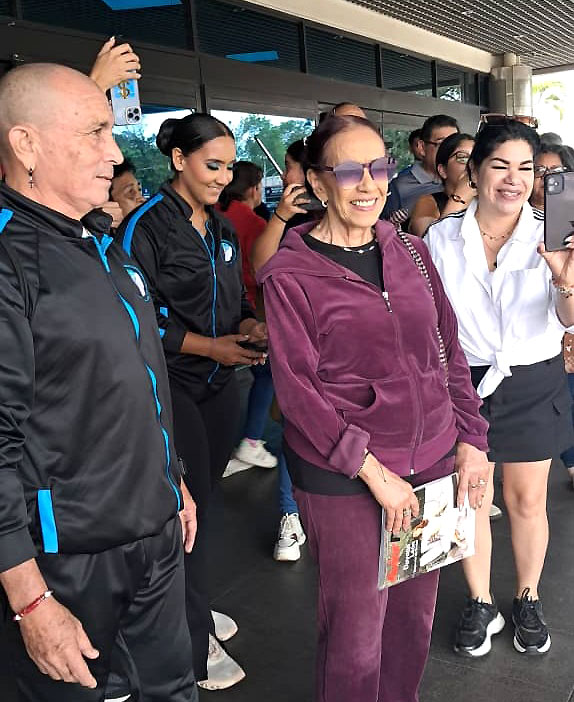 Yolanda Moreno llega a Cabimas 