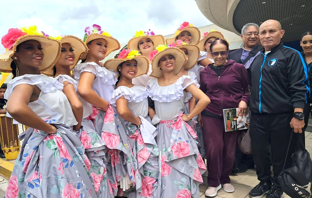 Yolanda Moreno llega a Cabimas 