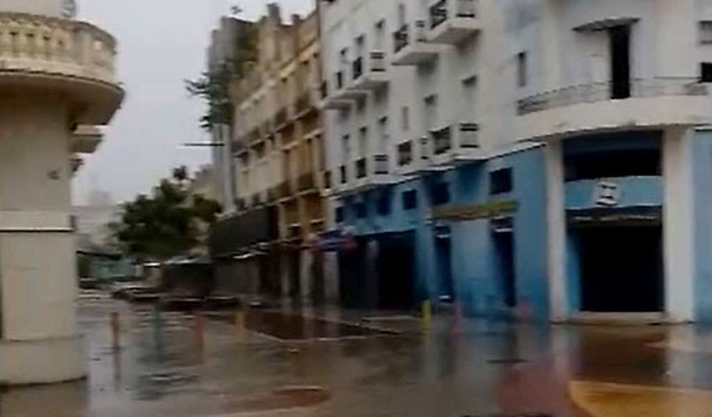 Aguacero retrasó actividades comerciales en Maracaibo