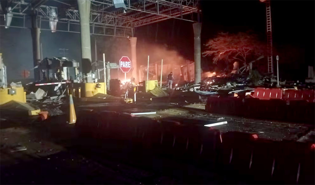 Atentado con explosivos en peaje de Riohacha-Maicao deja dos muertos