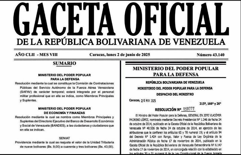 Aumenta la Unidad Tributaria en Venezuela pasó de 9 a 43 bolívares