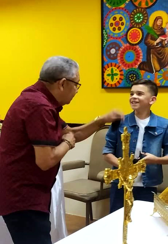 Carlos Delmoral “Tachito” inspira a niño zuliano