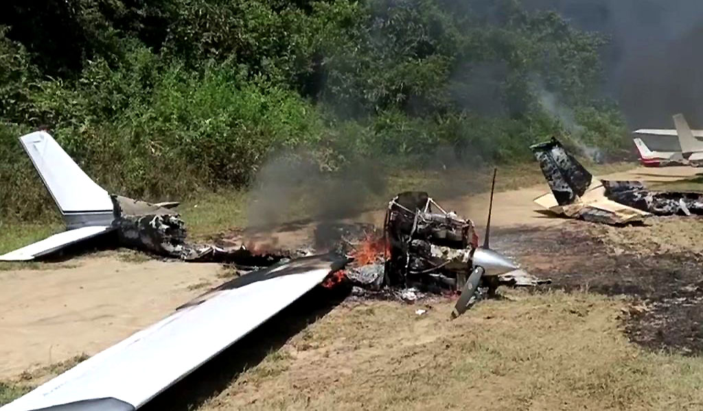 FANB destruyó siete avionetas y un helicóptero en Amazonas