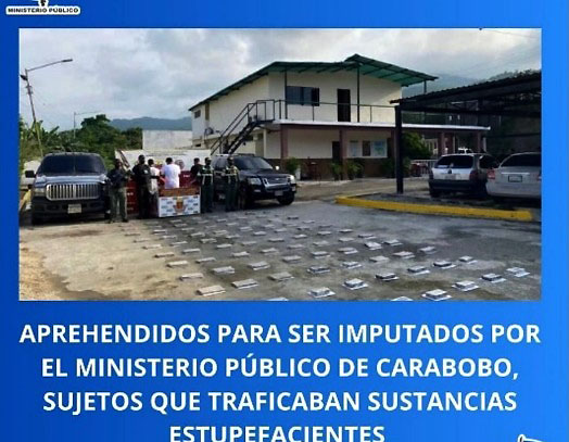 Imputarán a dos sujetos por tráfico ilícito de drogas en Carabobo