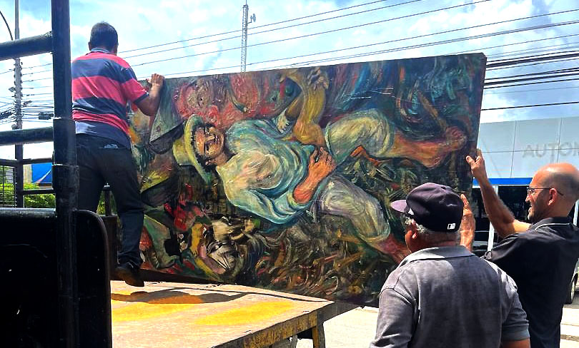 Obras murales del artista plástico Gabriel Bracho serán restauradas