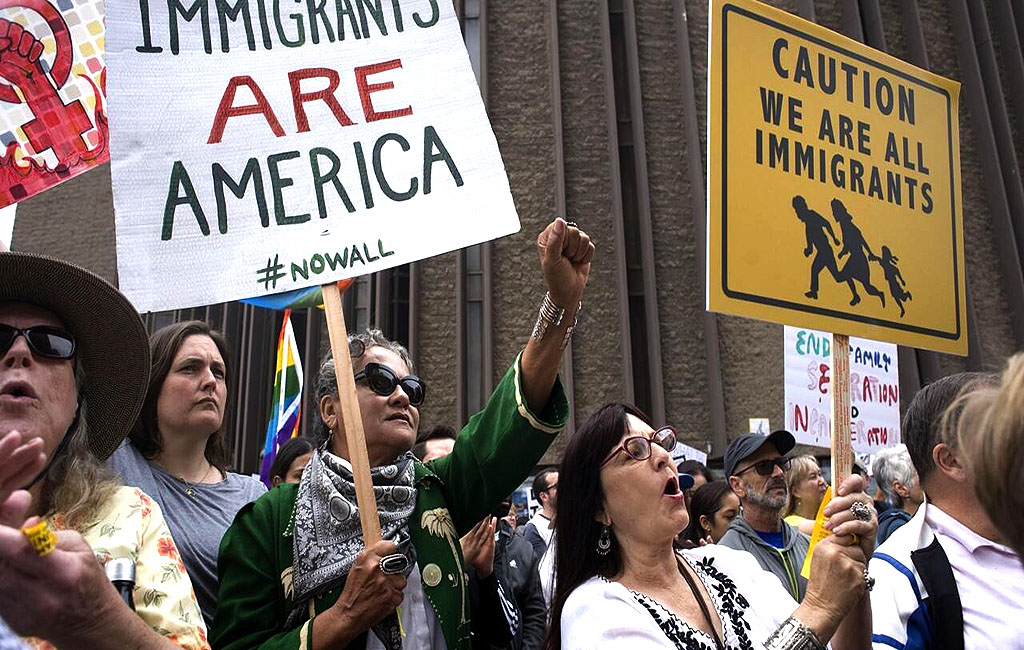 Surgen otras protestas en EE UU contra políticas antimigratorias de Trump