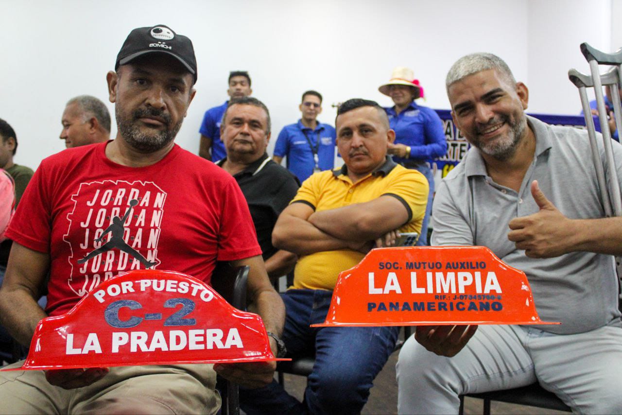 74 líneas de transporte de Maracaibo brindan respaldo a Giancarlo Di Martino