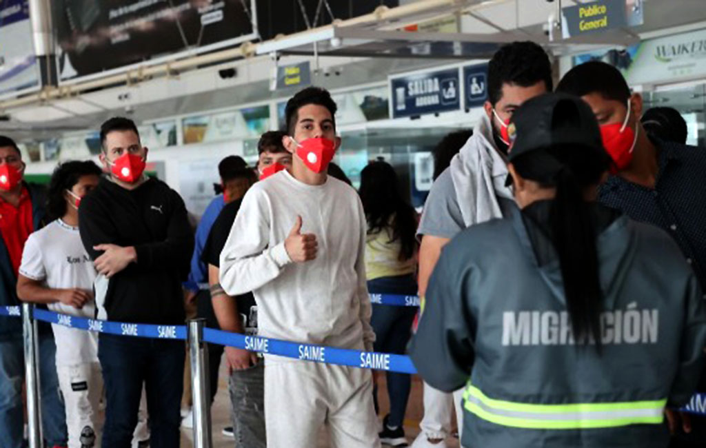 Aterrizó en el país vuelo proveniente de Honduras con 205 connacionales