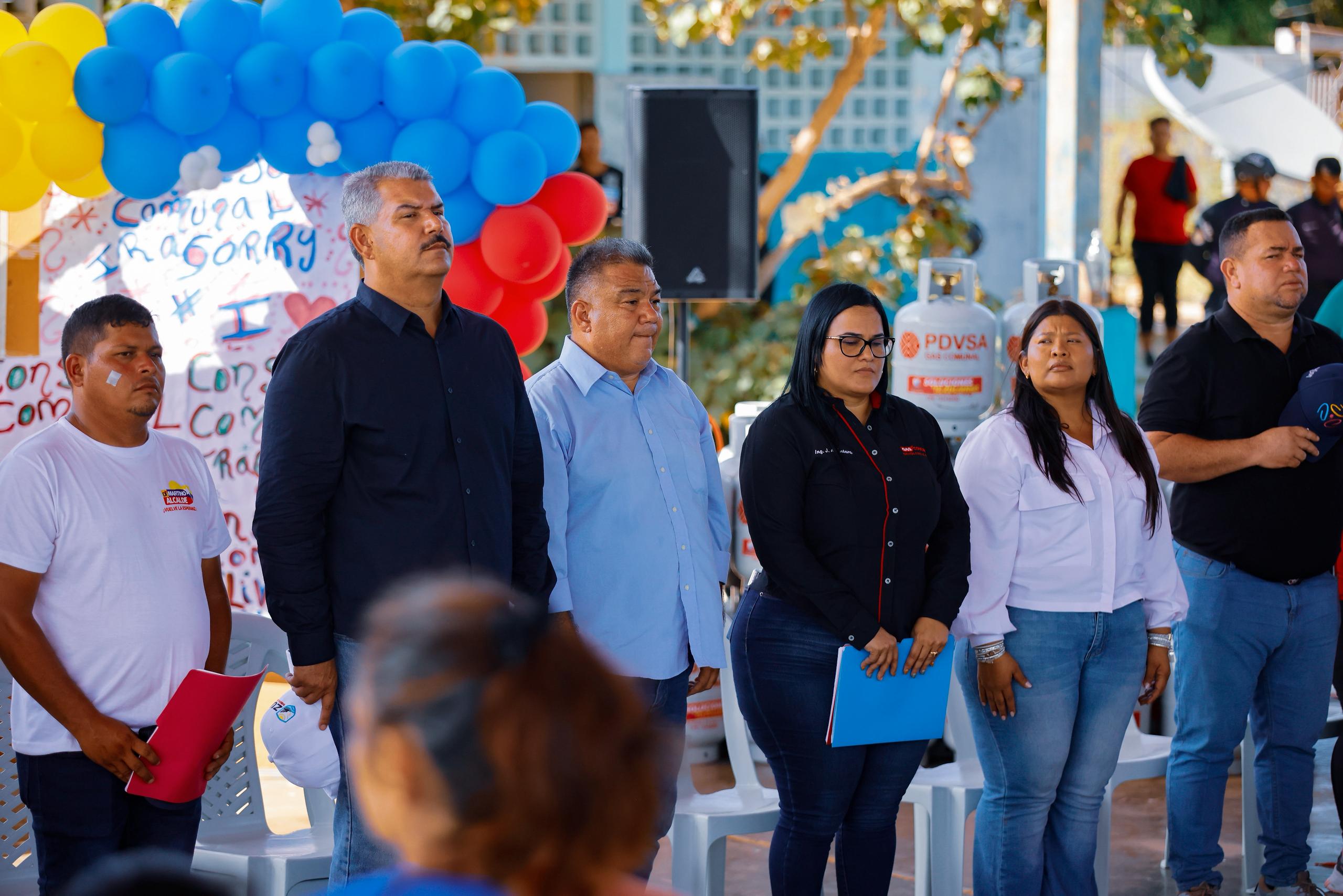 Beneficiadas familias con entrega de 937 cilindros de gas