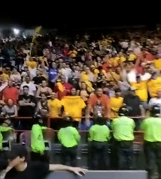 Celebración de Gaitero del Zulia tras coronarse campeón 11 RRR