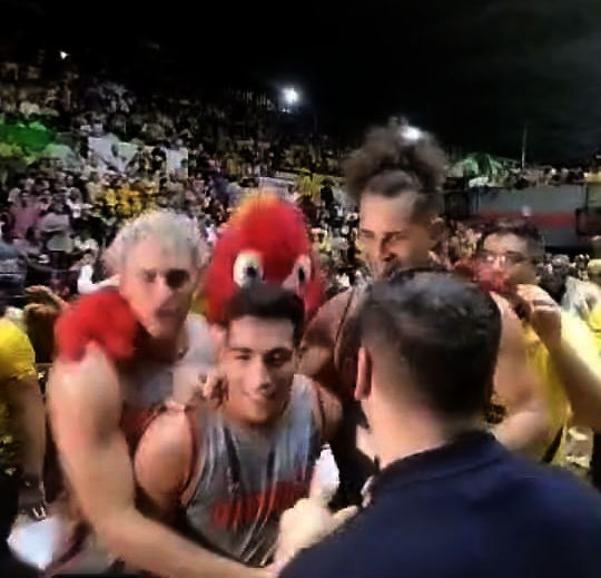 Celebración de Gaitero del Zulia tras coronarse campeón 13 RRRR