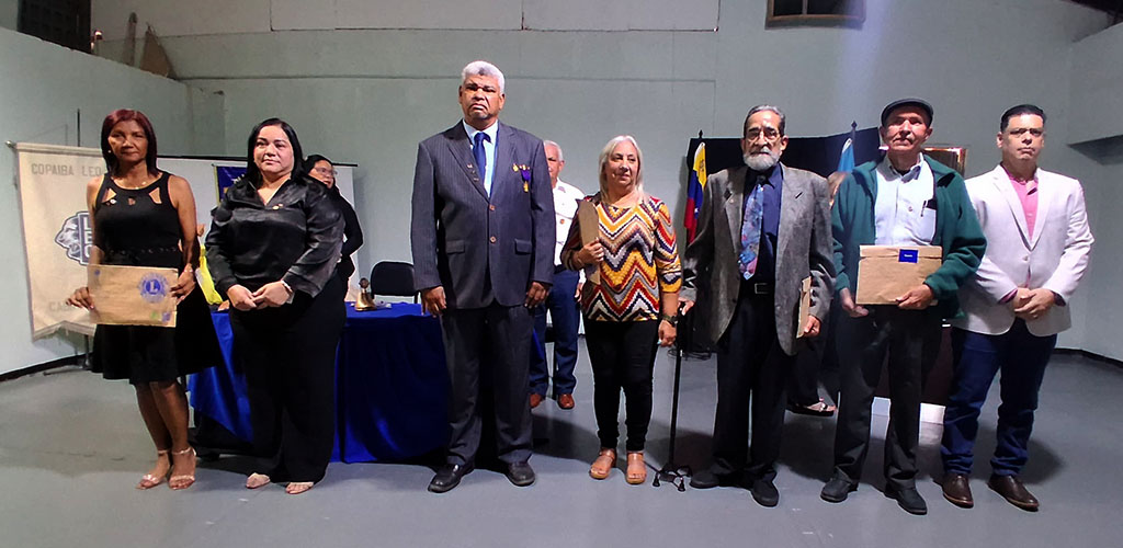 Club de Leones Cabimas Central juramenta nuevos socios y junta directiva 2025-2026
