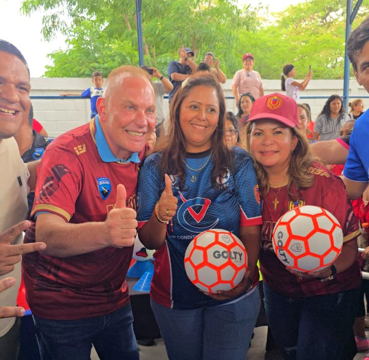 Di Martino apoyará a niños de la Asociación de Fútbol del Estado Zulia