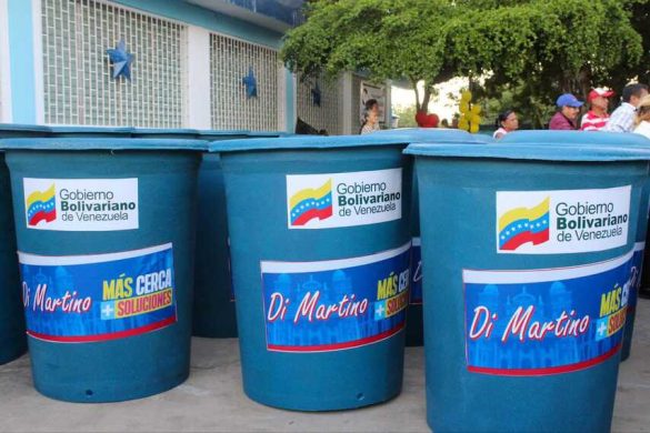 Di Martino entregó financiamiento para embaulamiento de cañada y 120 tanques de agua (2)