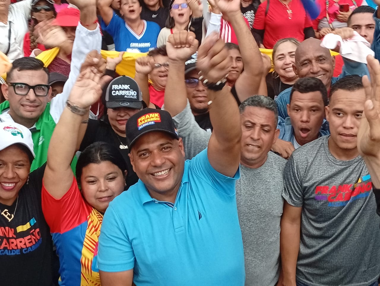Frank Carreño arrancó su campaña
