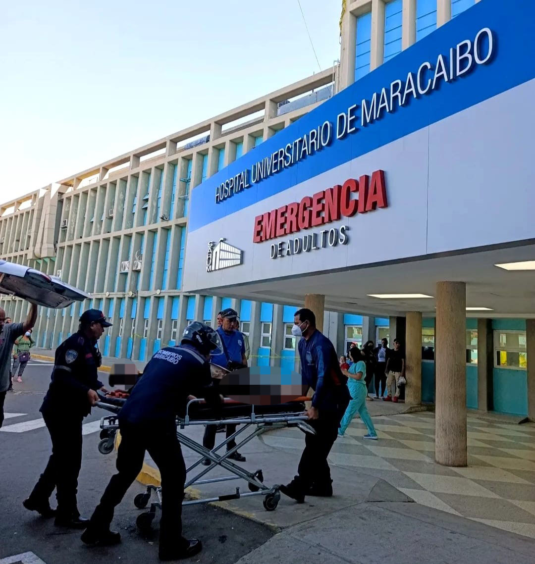 Fuerte colisión produjo cinco lesionados en Maracaibo