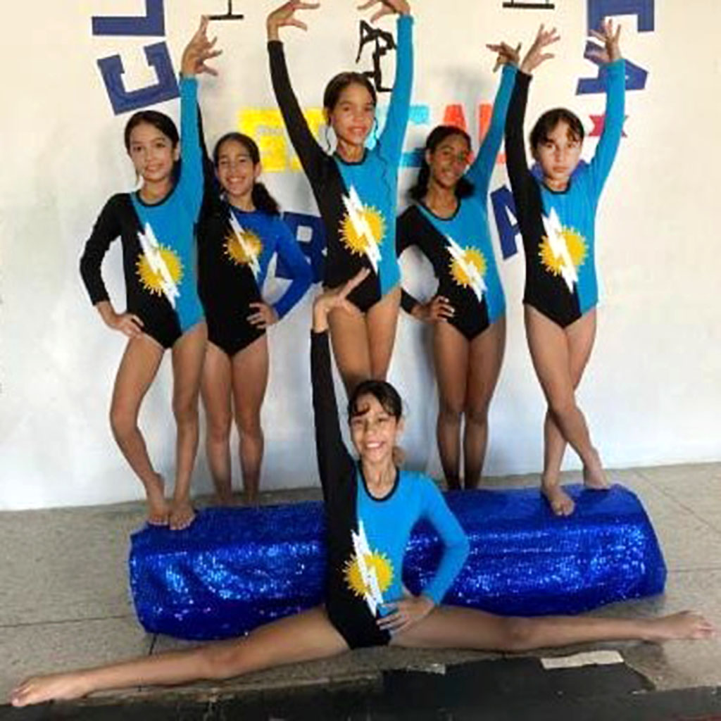 Gimnastas cabimenses listas para representar al Zulia