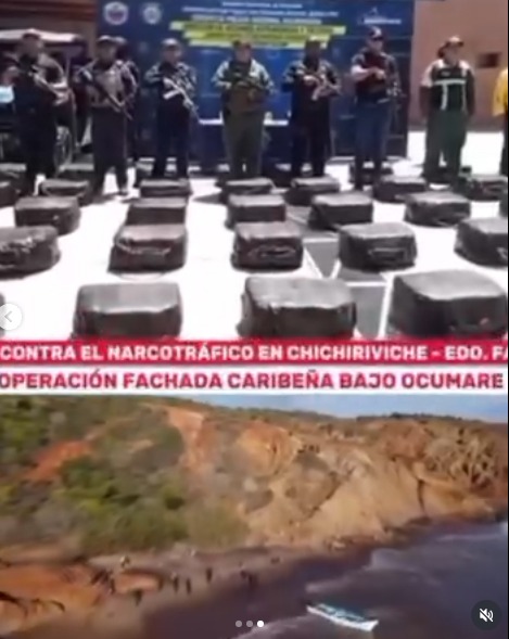 Imágenes y video del semi sumergible del narcotráfico incautado en Falcón2