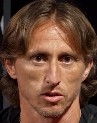 Luka Modric en Milan