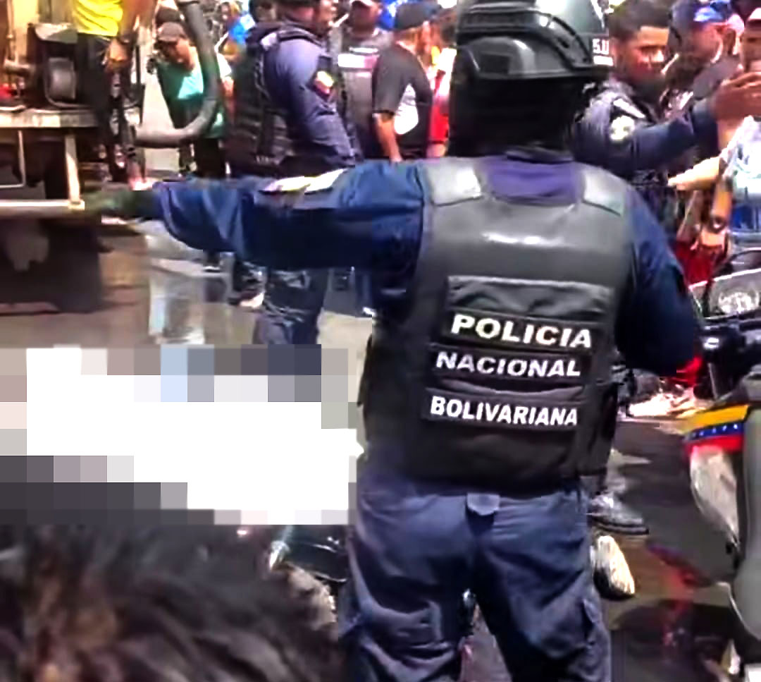 Motorizado murió aplastado por un camión cisterna en "La Concepción"