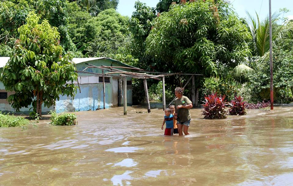 Río Orinoco alcanzó la alerta roja en Caicara estado Bolívar