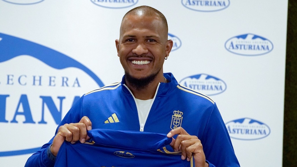 Salomón Rondón con el Real Oviedo2