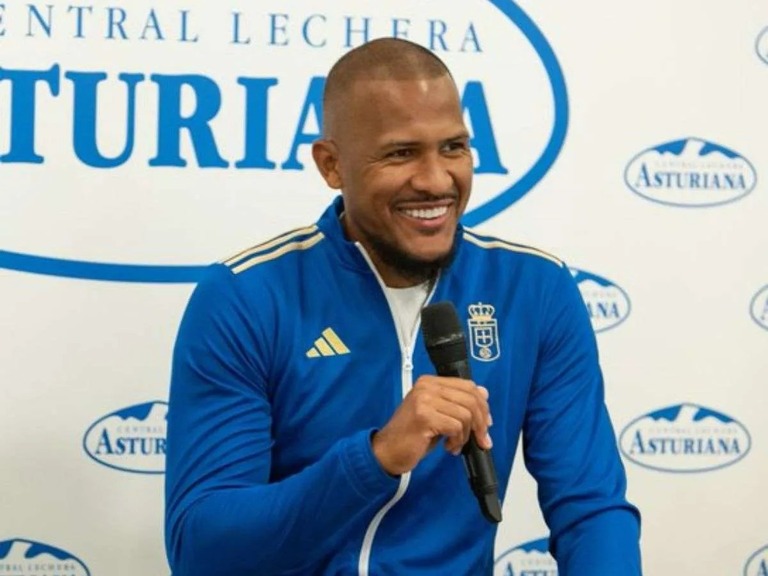 Salomón Rondón con el Real Oviedo3