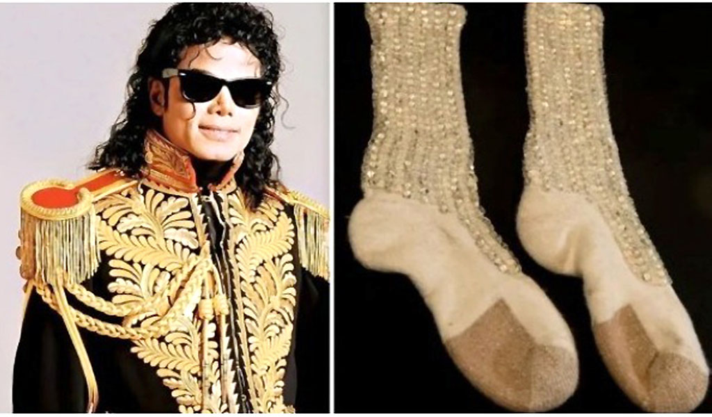 Subastado por 7 mil 688 euros un calcetín sucio de Michael Jackson