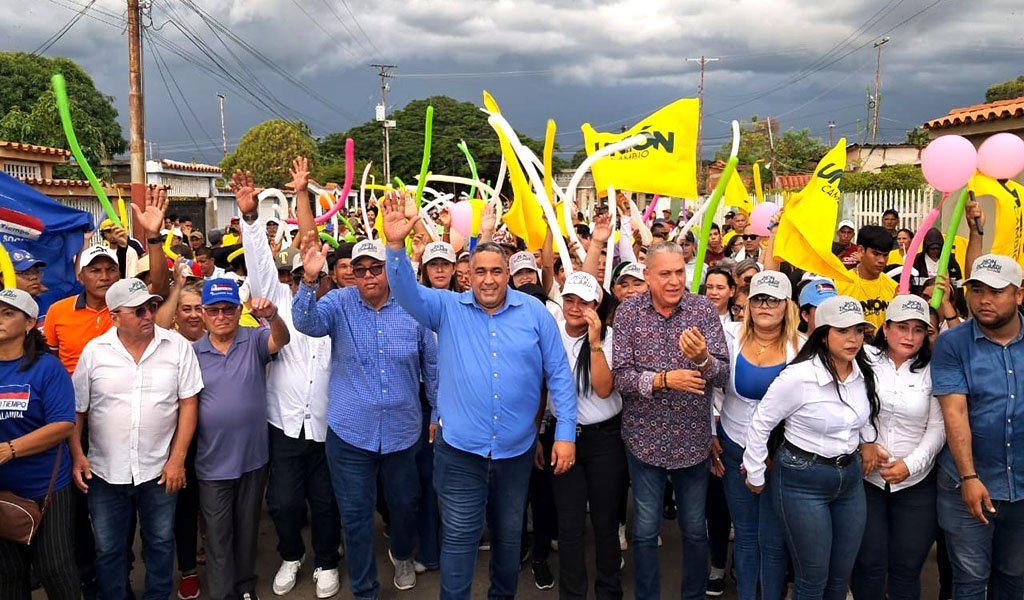 Jhon Ziccardi arrancó campaña electoral en Valmore Rodríguez