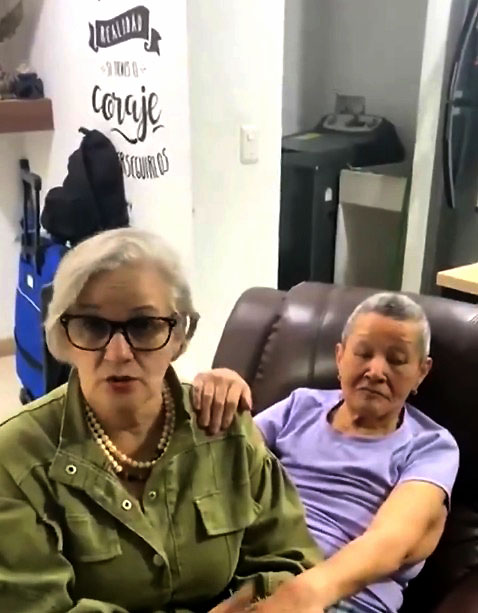 Abogada María Alejandra Díaz salió del país y se encuentra en Colombia