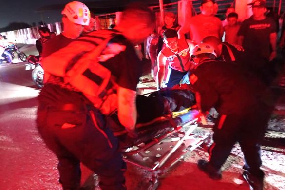 Bomberos reporta dos choques y dos heridos t