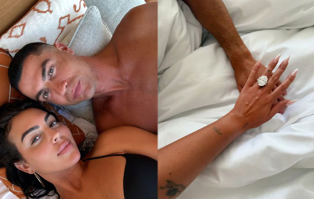 ¿Cuánto vale el anillo de compromiso que le entregó CR7 a Georgina Rodríguez?