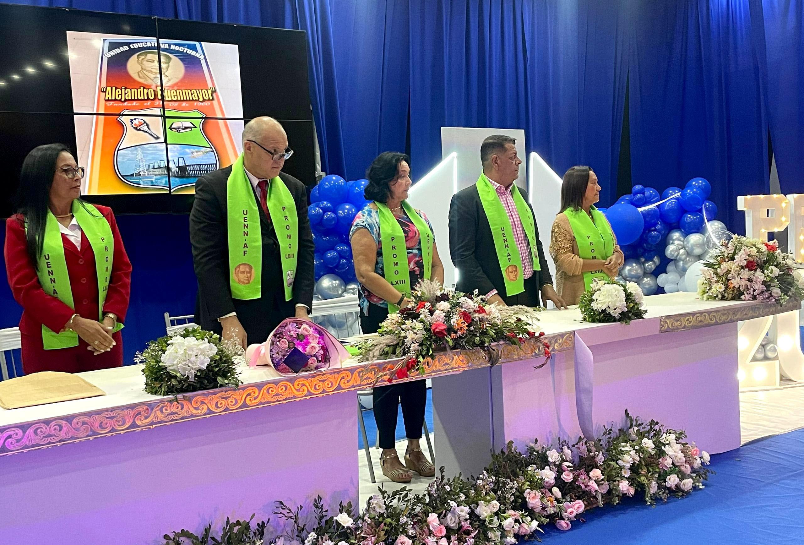  Entregan títulos a 40 bachilleres de la UEN Nocturna Alejandro Fuenmayor