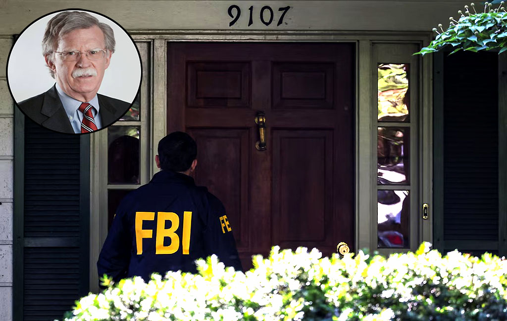 FBI en residencia de John Bolton