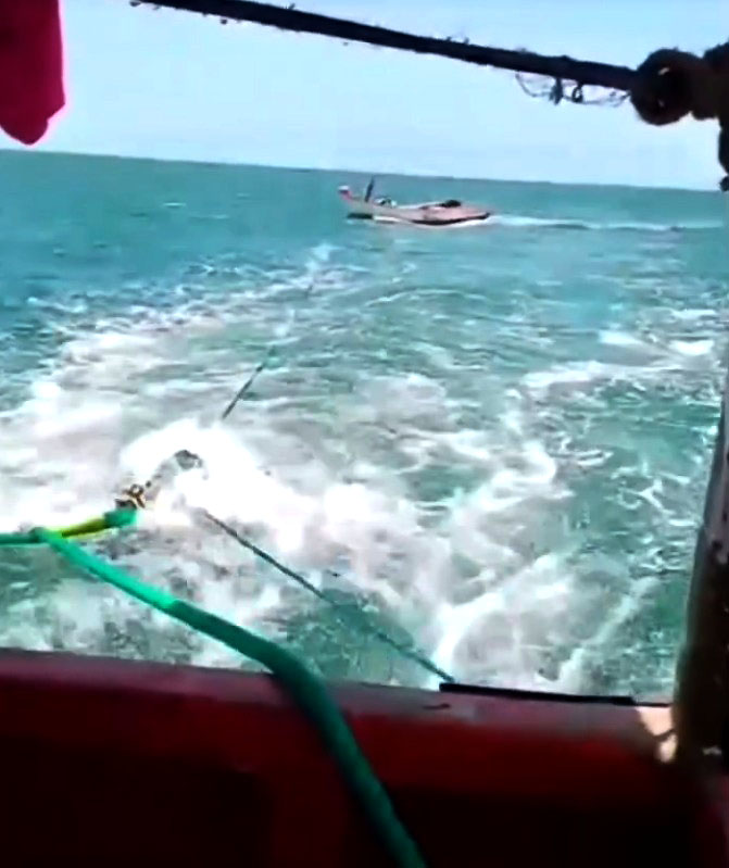 Hallan sanos y salvos a cuatro pescadores que habían desaparecido en alta mar