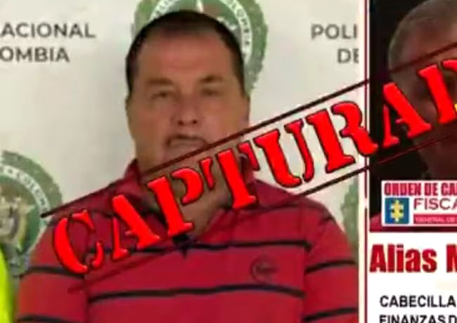 Hermano de Iván «Mordisco» es capturado en Colombia