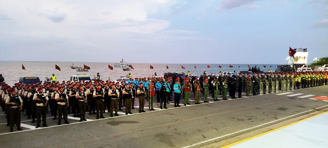 La GNB conmemoró con parada militar sus 88 años