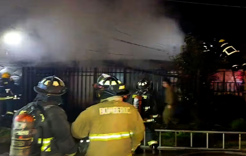 Madre y sus tres hijos mueren en incendio de su vivienda en Talca-Chile