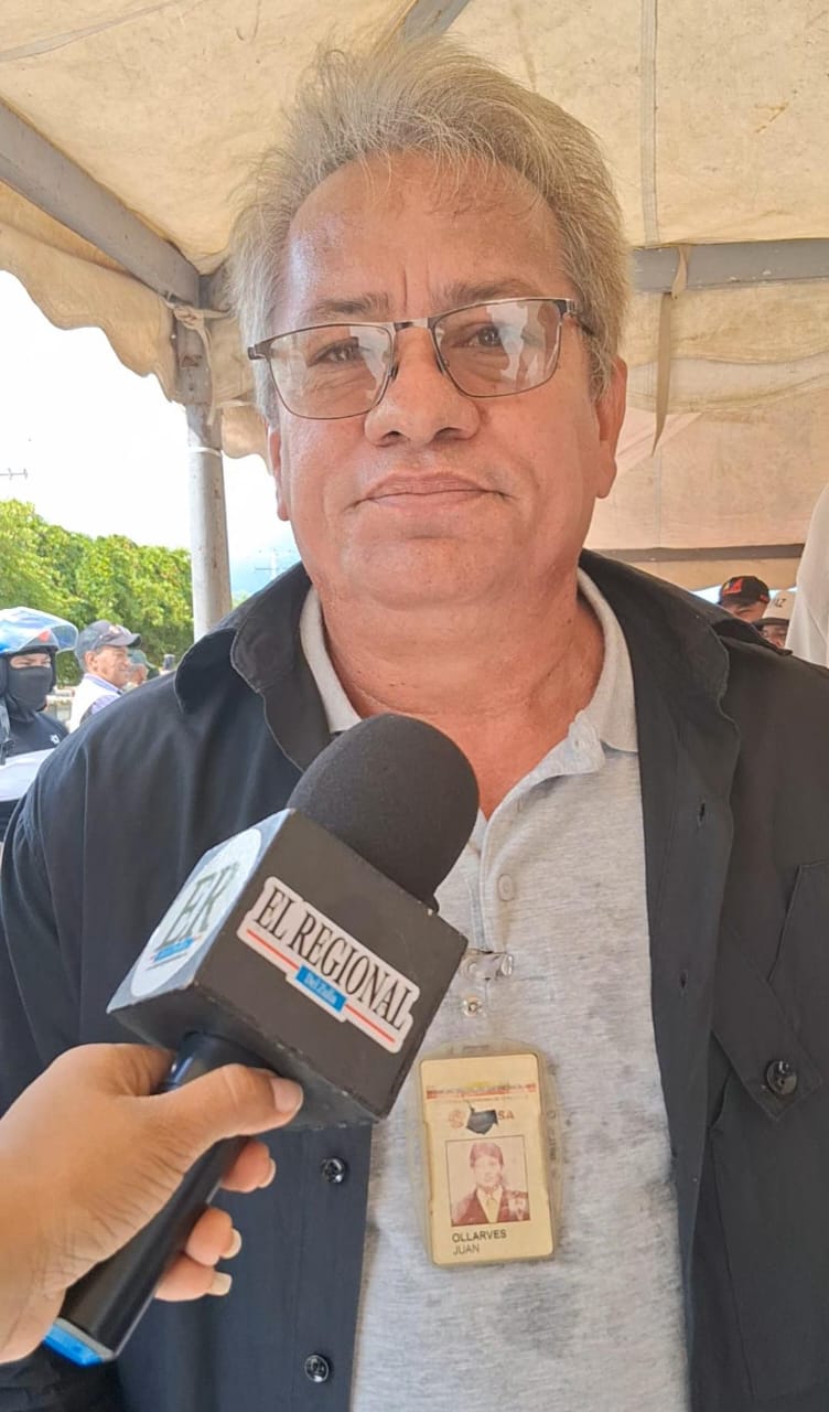 Juan Ollarves, directivo nacional de la Federación Unitaria de Trabajadores Petroleros