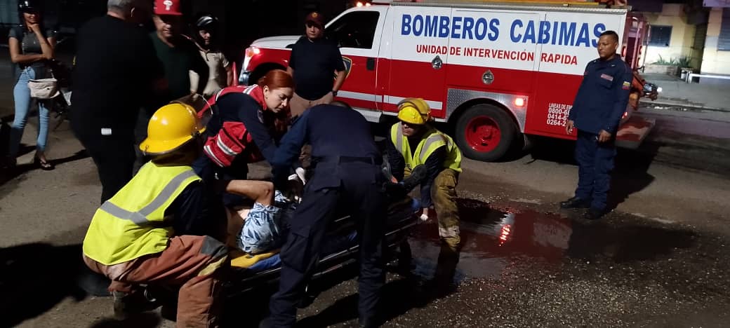 Seis accidentes de tránsito en Cabimas dejan 6 heridos en una semana, según reporte de los Bomberos
