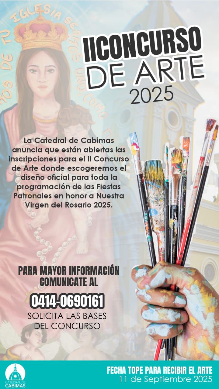 "II Concurso de Arte 2025 de la Catedral de Cabimas"