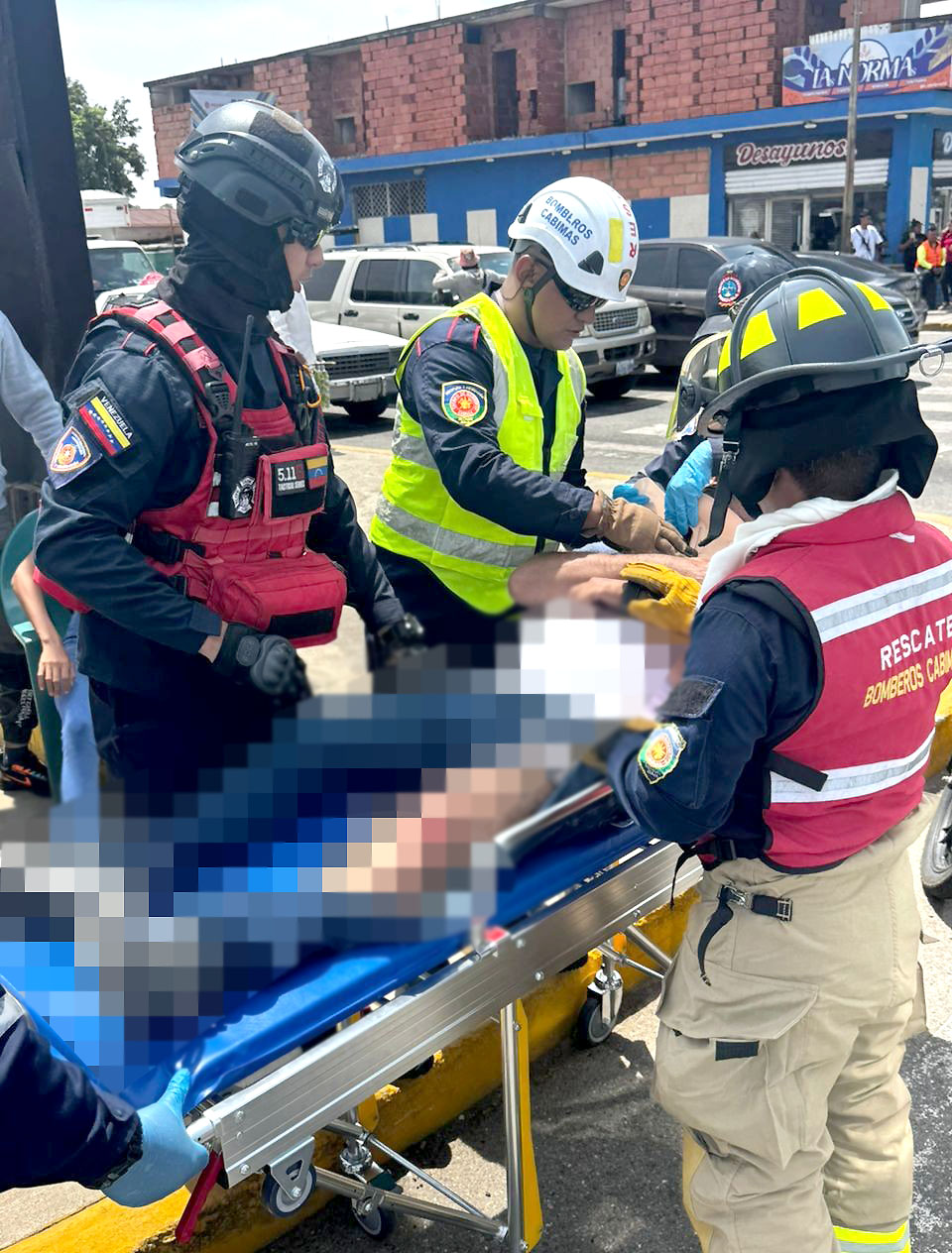 Choque entre motos dejó dos lesionados en Cabimas