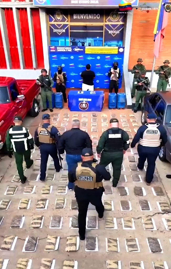 Incautan de 77 kilos de marihuana a un sujeto en Maracaibo