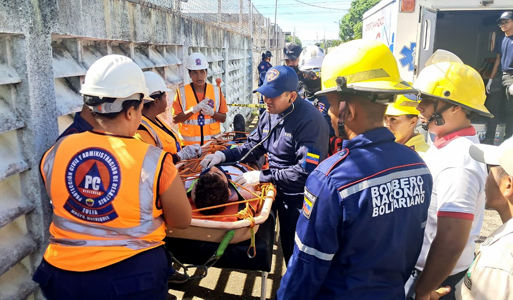 Machiques participó en Simulacro Nacional