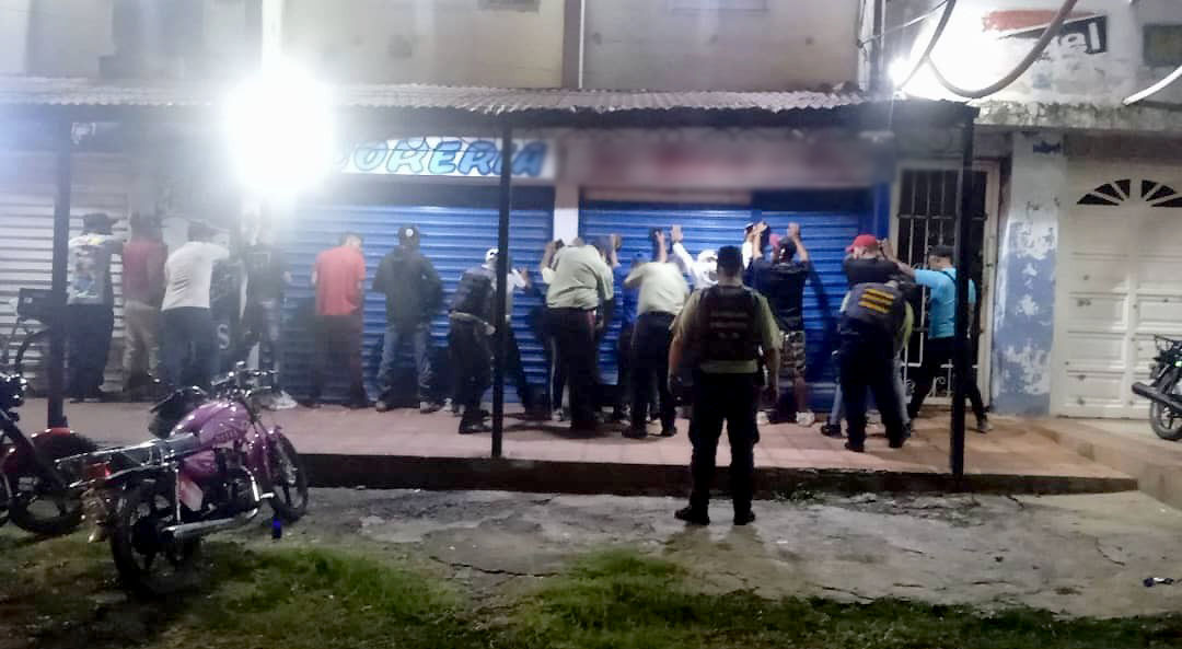Policabimas detuvo 40 motos