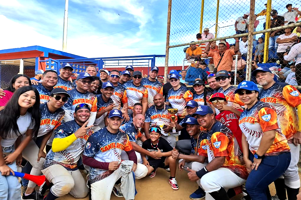 Santa Rita gana Campeonato Estadal de Béisbol Máster