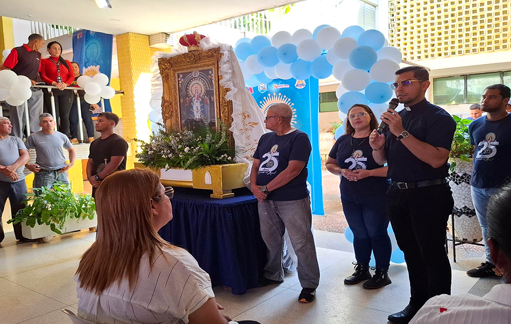 Imagen de la Virgen del Rosario de Aránzazu